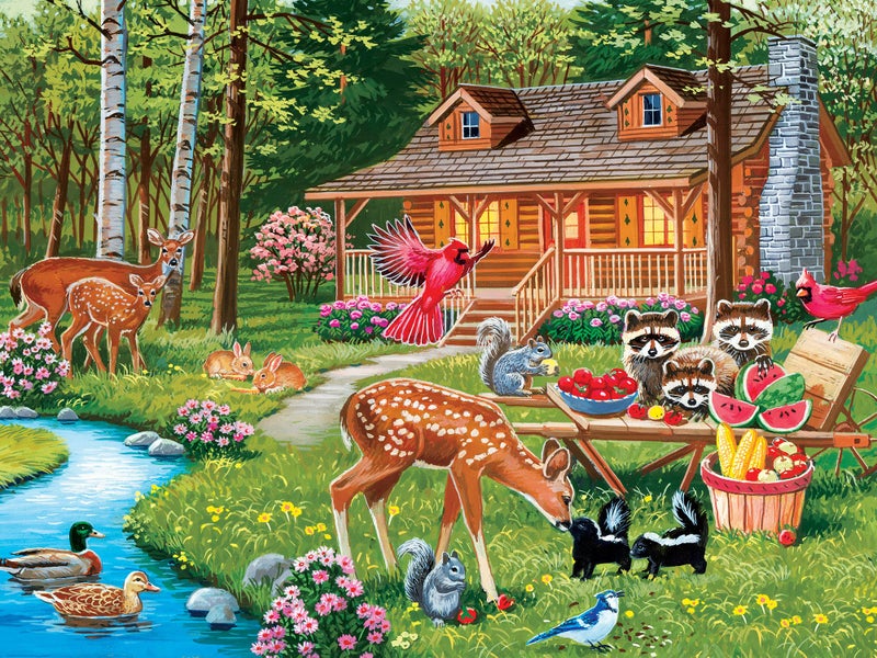 MasterPieces 400 Piece Jigsaw Puzzle for Adults, Family, Or Youth - Creekside Gathering - 18"x24" - Image 2